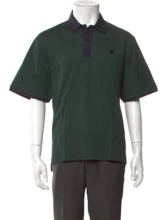 Sacai Collar Short Sleeve Polo Shirt