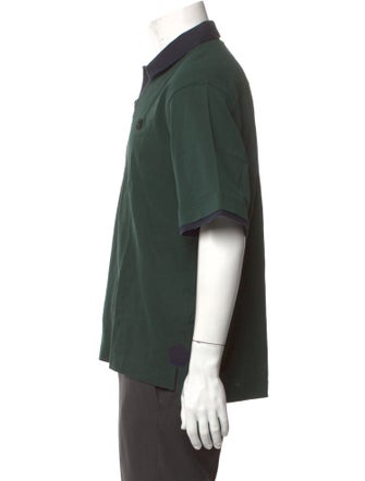Sacai Collar Short Sleeve Polo Shirt