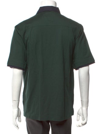 Sacai Collar Short Sleeve Polo Shirt