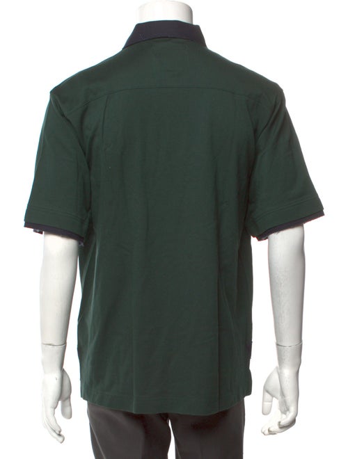 Sacai Collar Short Sleeve Polo Shirt