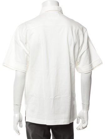 Sacai Collar Short Sleeve Polo Shirt