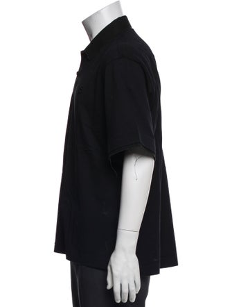 Sacai Collar Short Sleeve Polo Shirt