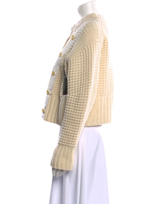 Sacai Wool Crew Neck Sweater