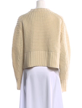 Sacai Wool Crew Neck Sweater