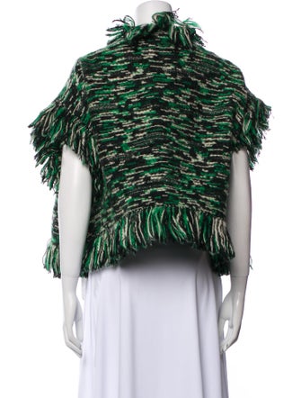 Sacai Wool Printed Evening Jacket