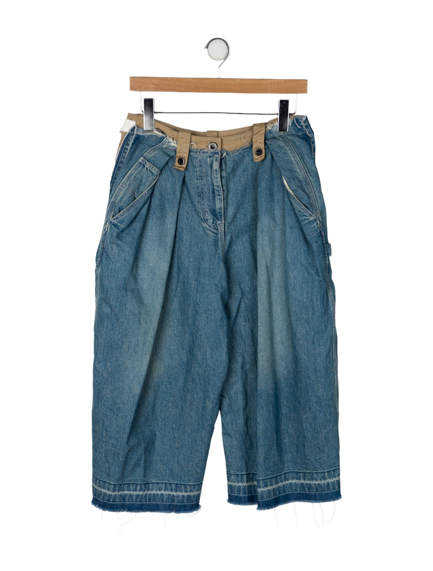 Sacai Wide Leg Pants