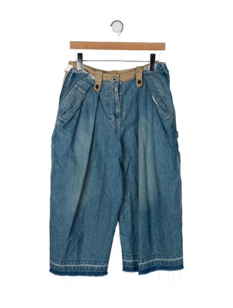 Sacai Wide Leg Pants