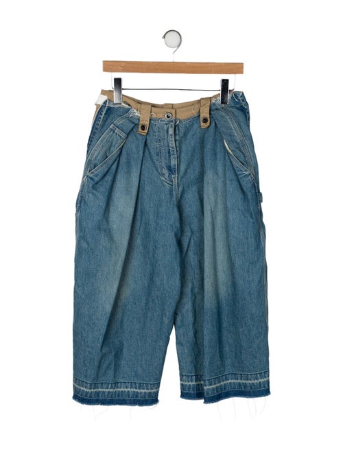 Sacai Wide Leg Pants