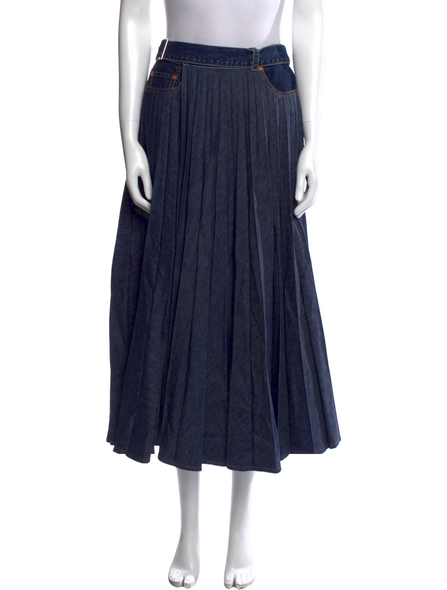 Sacai Midi Length Skirt