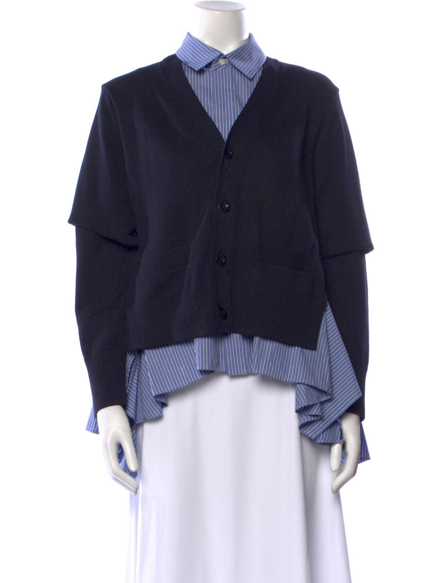 Sacai Striped Sweater