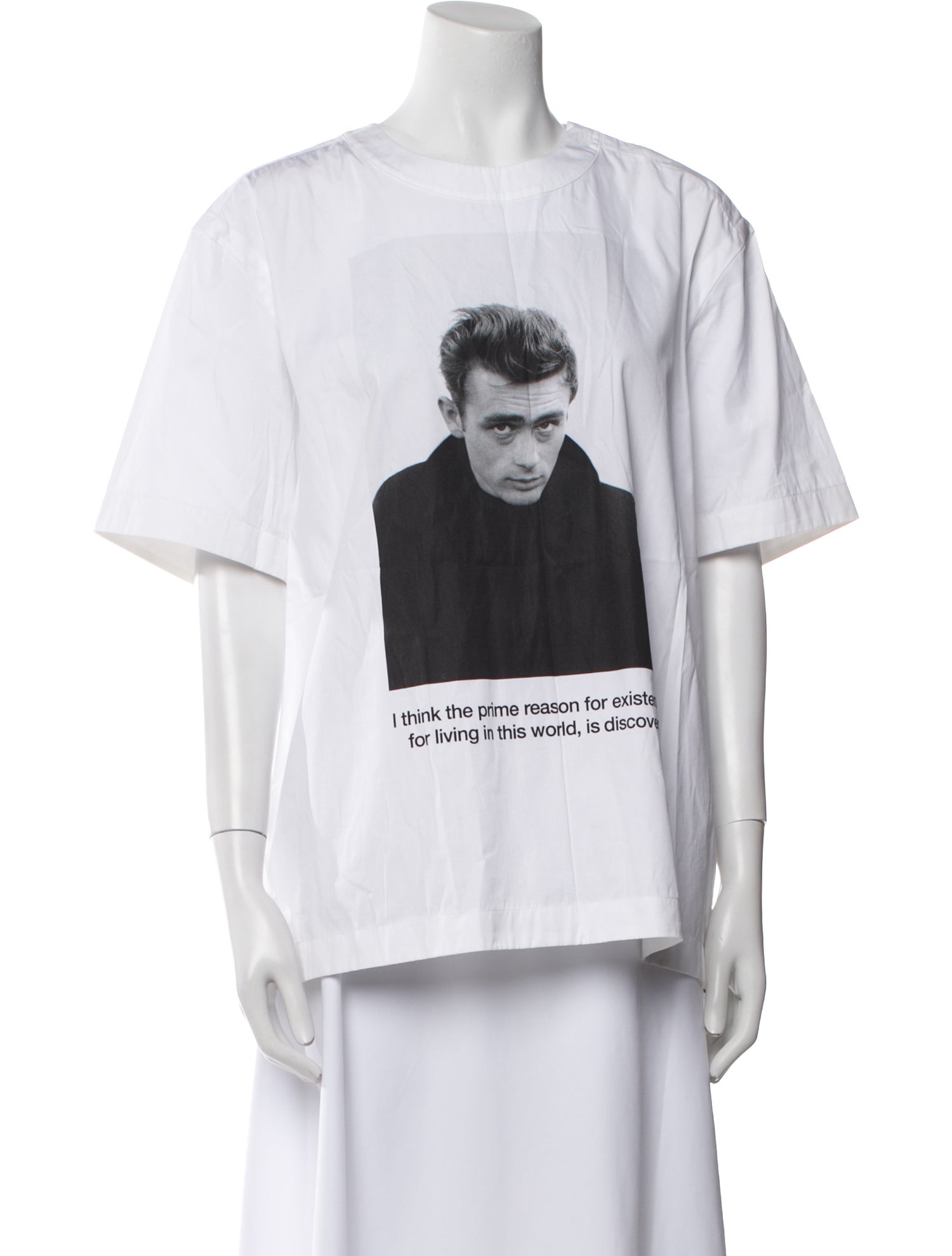 Sacai Graphic Print Crew Neck T-Shirt