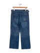 Sacai High-Rise Wide Leg Jeans