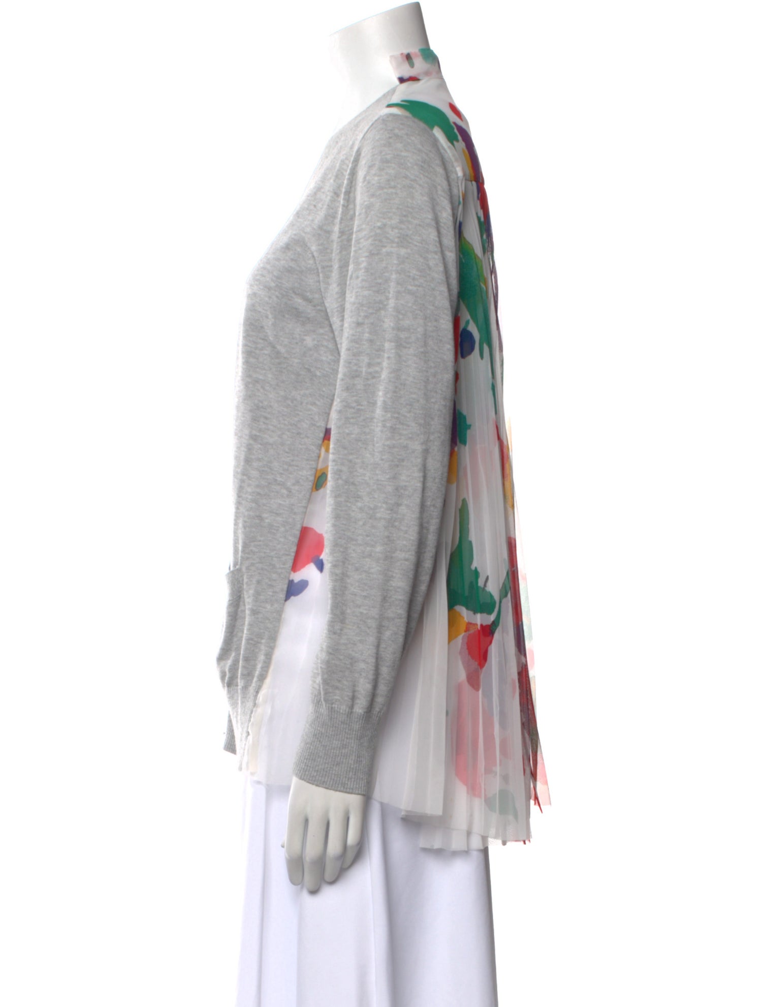 Sacai V-Neck Sweater