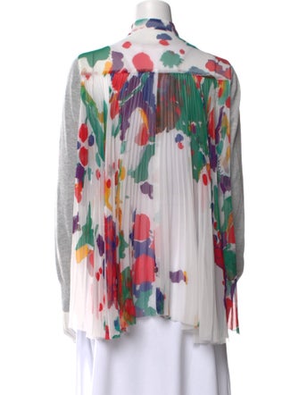 Sacai V-Neck Sweater