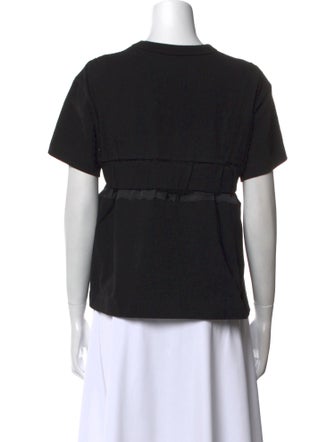 Sacai Crew Neck Short Sleeve T-Shirt