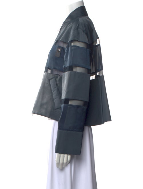 Sacai Mock Neck Long Sleeve Sweatshirt