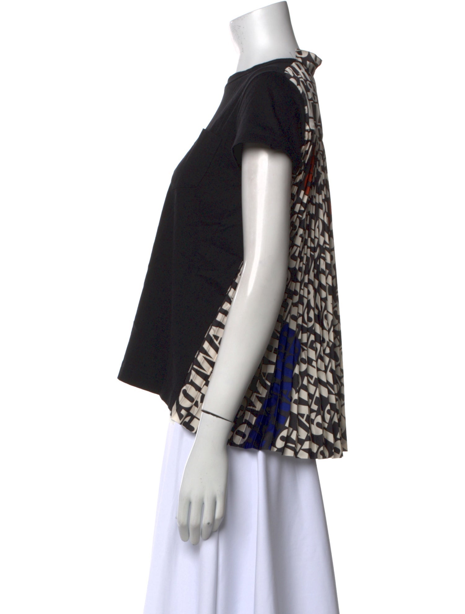 Sacai X Alexander Girard Crew Neck T-Shirt