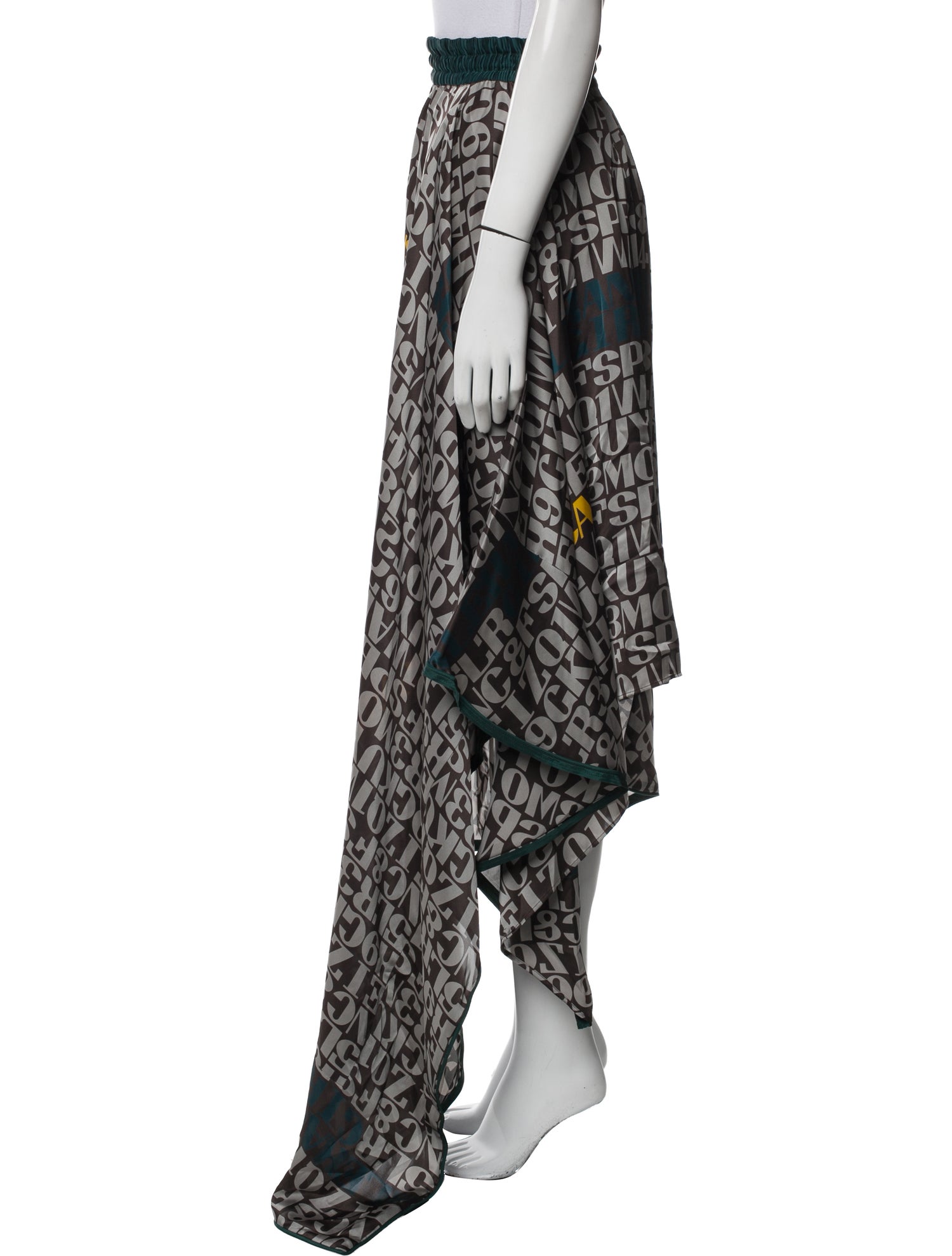 Sacai X Alexander Girard Long Skirt