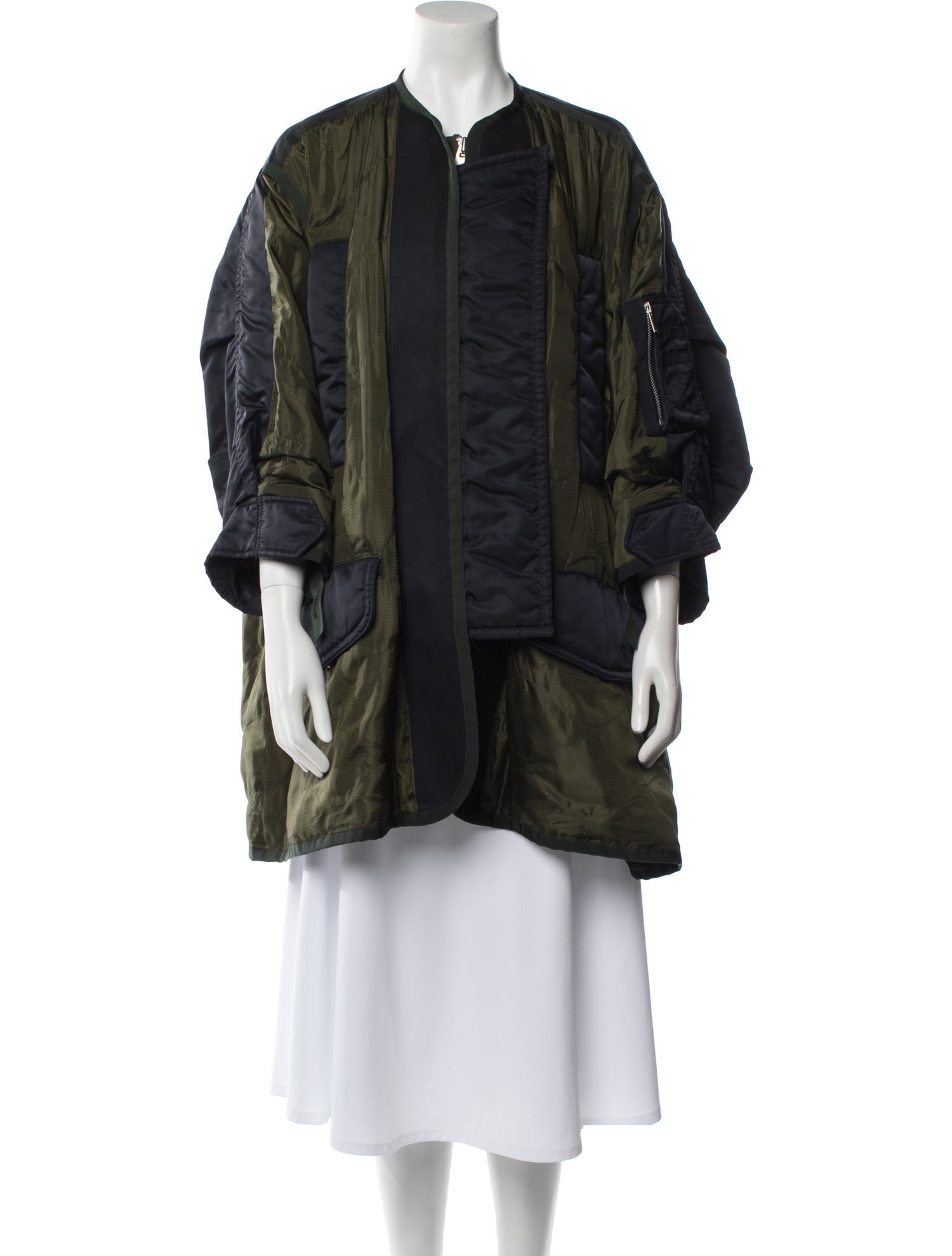 Sacai Colorblock Pattern Jacket