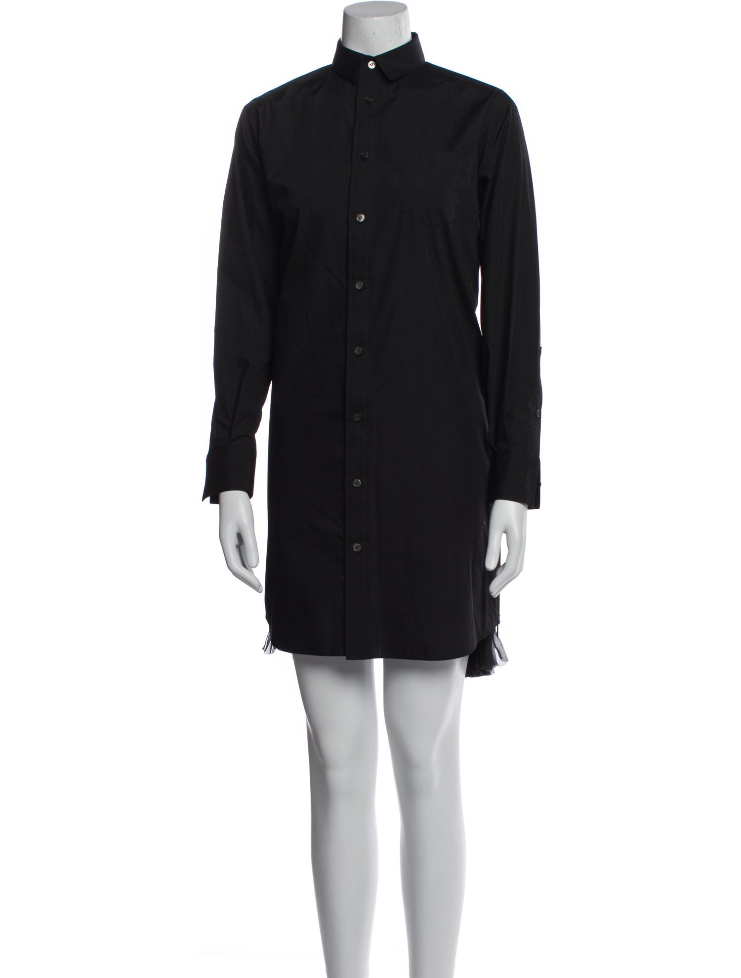 Sacai Mock Neck Mini Dress