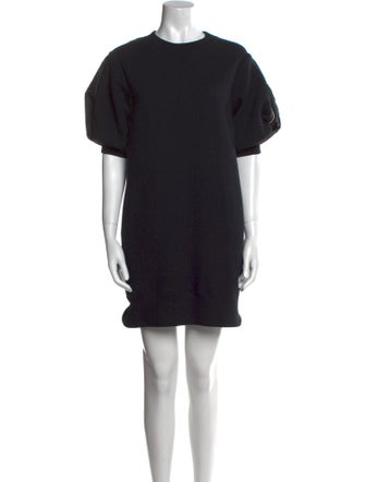 Sacai Crew Neck Mini Dress