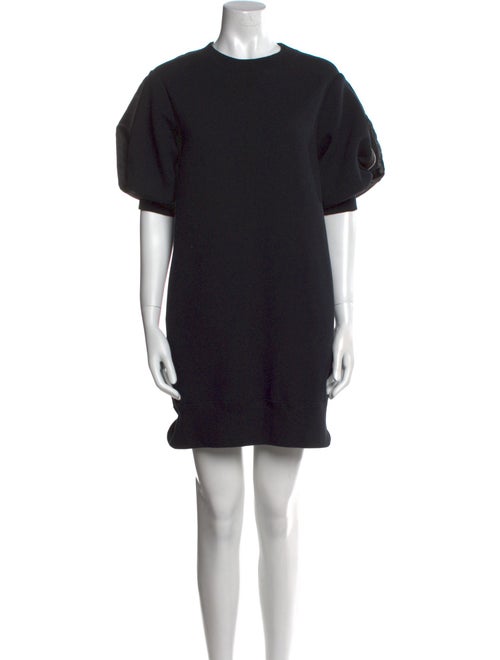 Sacai Crew Neck Mini Dress