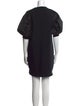 Sacai Crew Neck Mini Dress