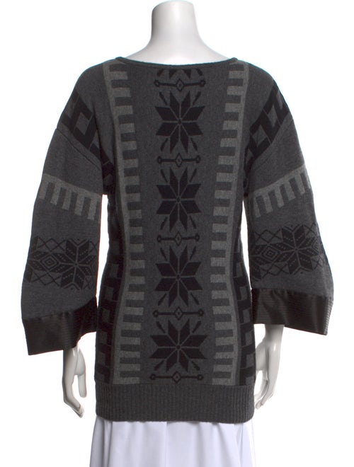 Sacai Wool Printed Sweater