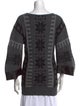 Sacai Wool Printed Sweater