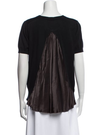 Sacai Crew Neck Short Sleeve T-Shirt