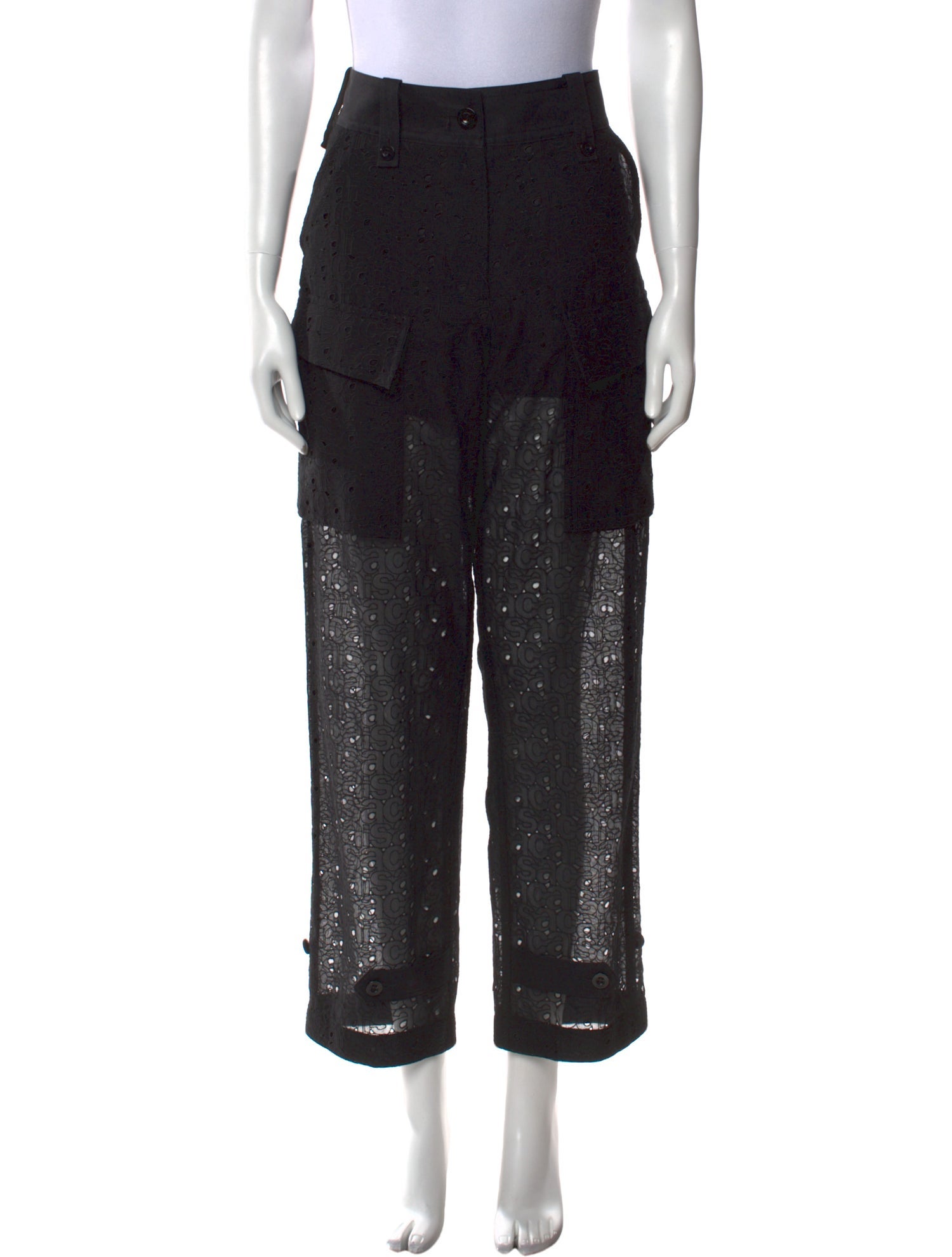 Sacai Straight Leg Pants