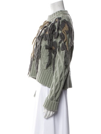 Sacai Wool Printed Sweater