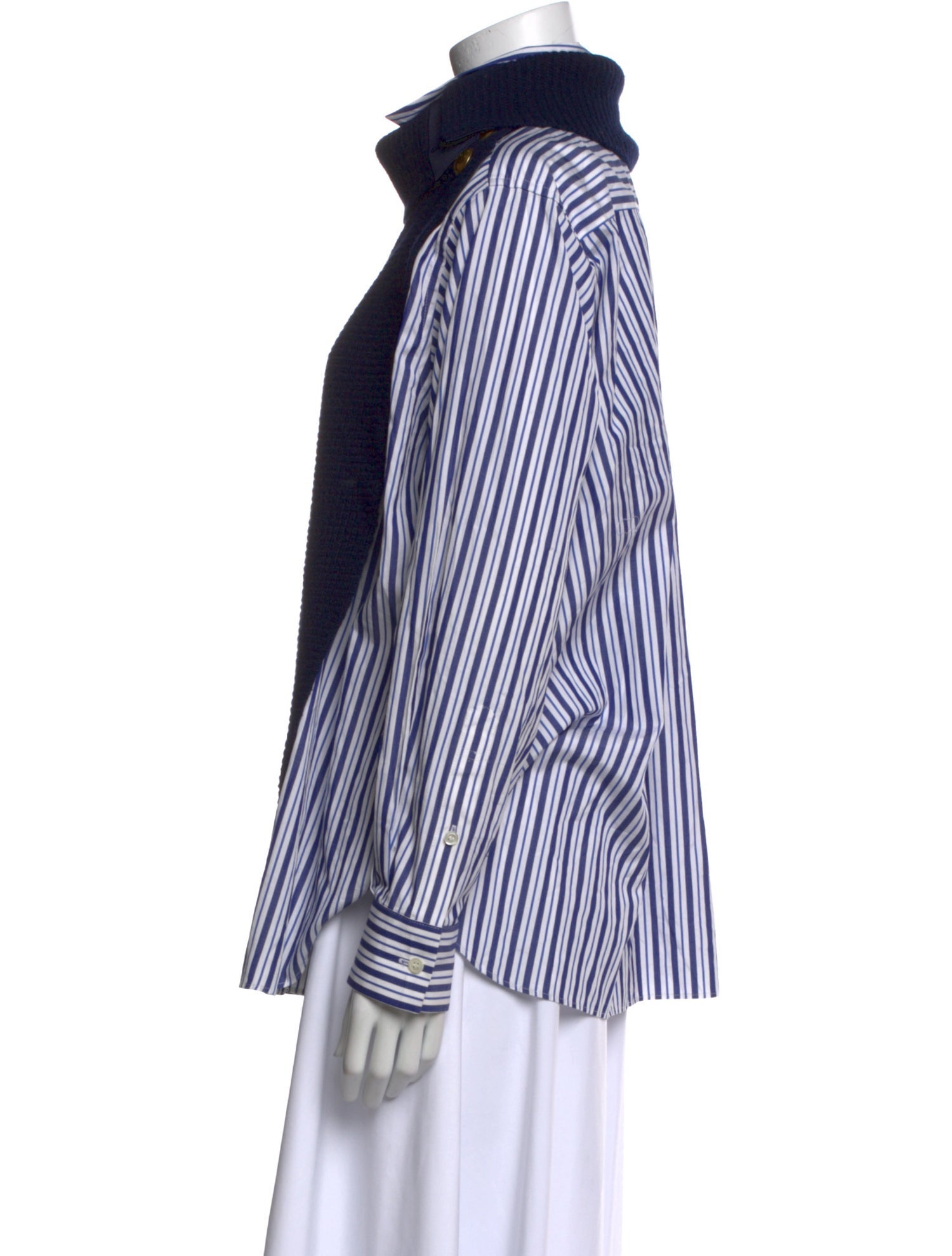 Sacai Wool Turtleneck Sweatshirt