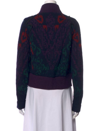 Sacai Wool Printed Sweater