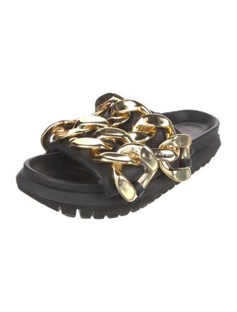 Sacai Leather Slides
