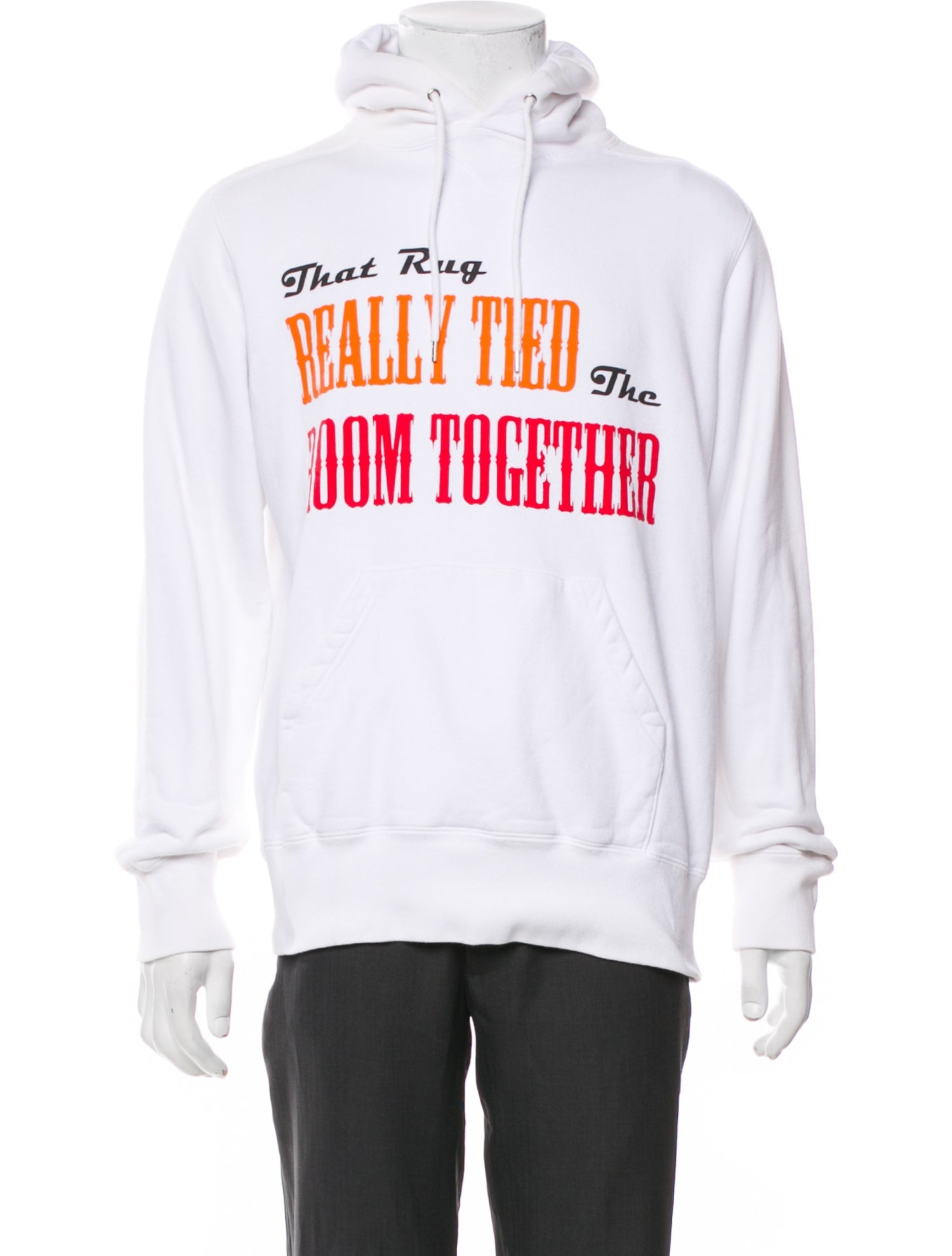 Sacai Graphic Print Crew Neck Hoodie