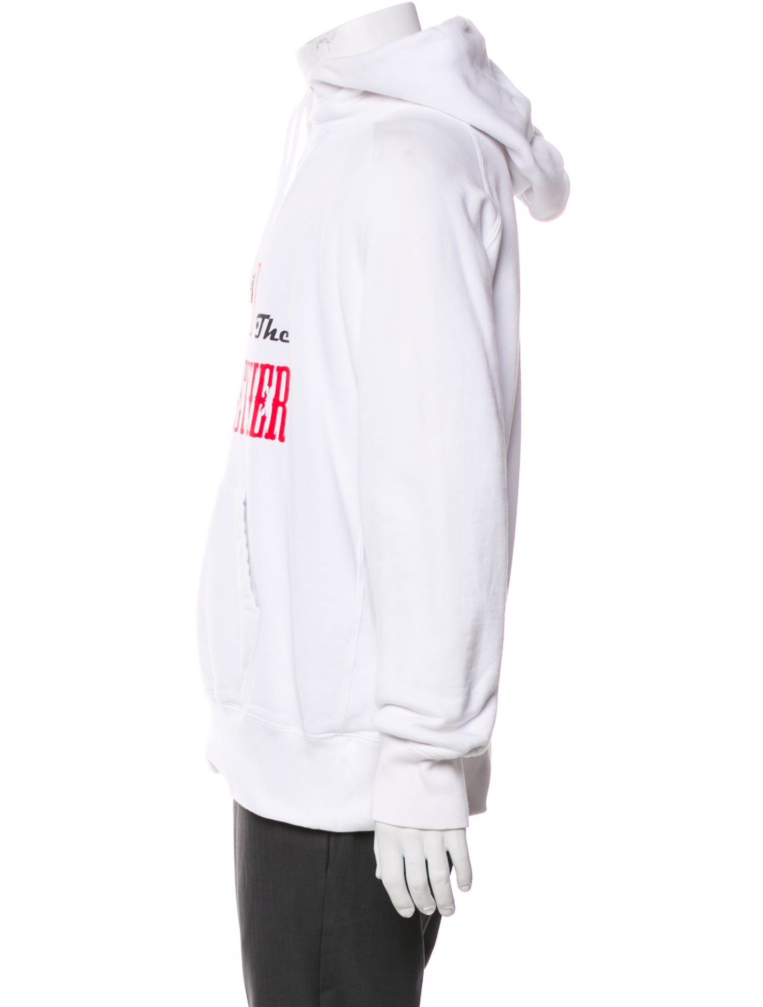 Sacai Graphic Print Crew Neck Hoodie