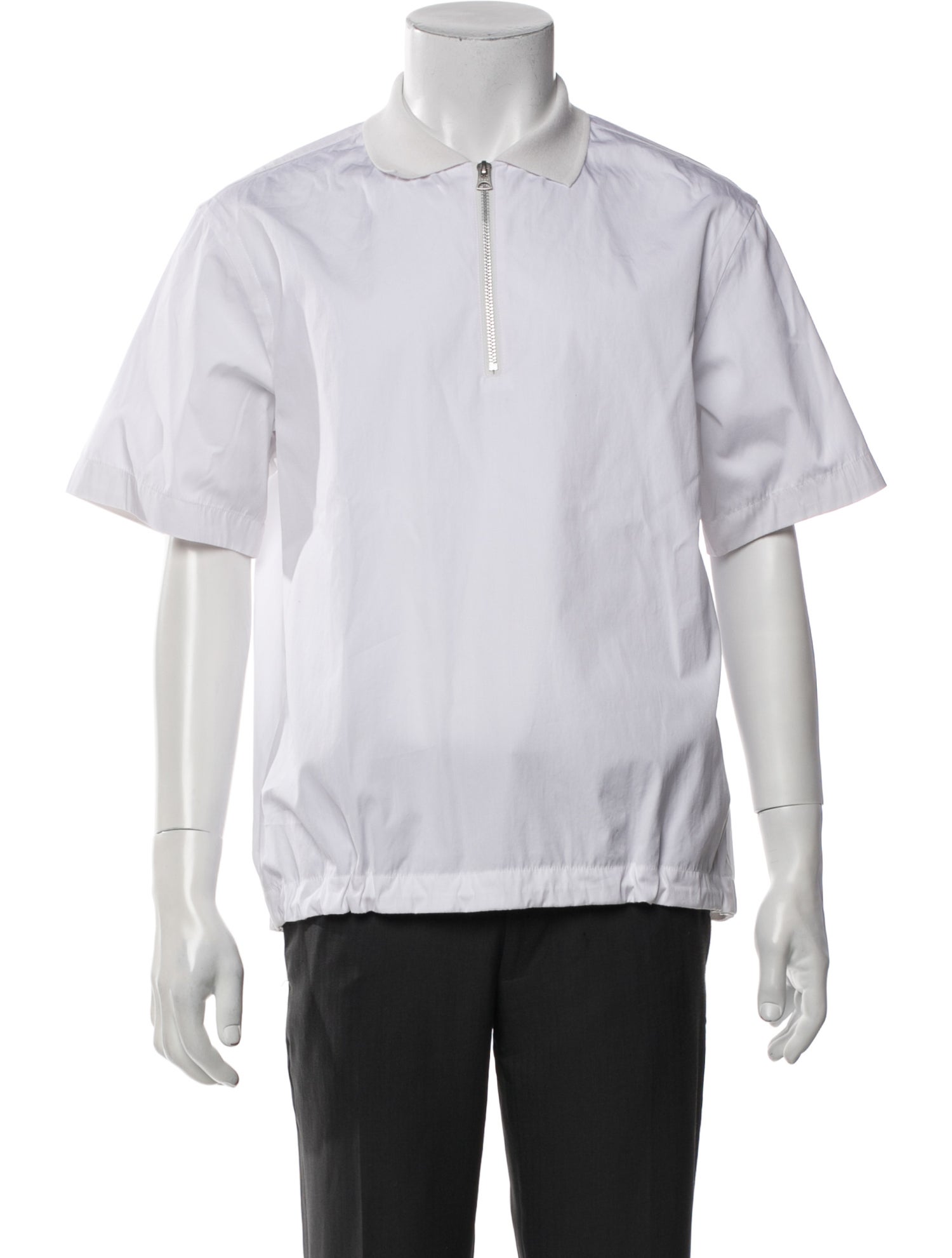 Sacai Crew Neck Short Sleeve Henley