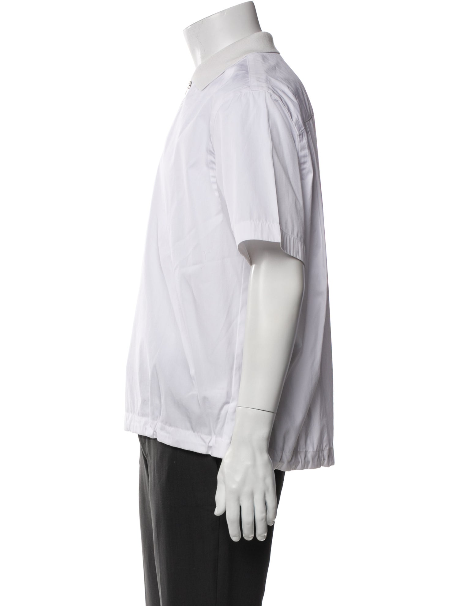 Sacai Crew Neck Short Sleeve Henley