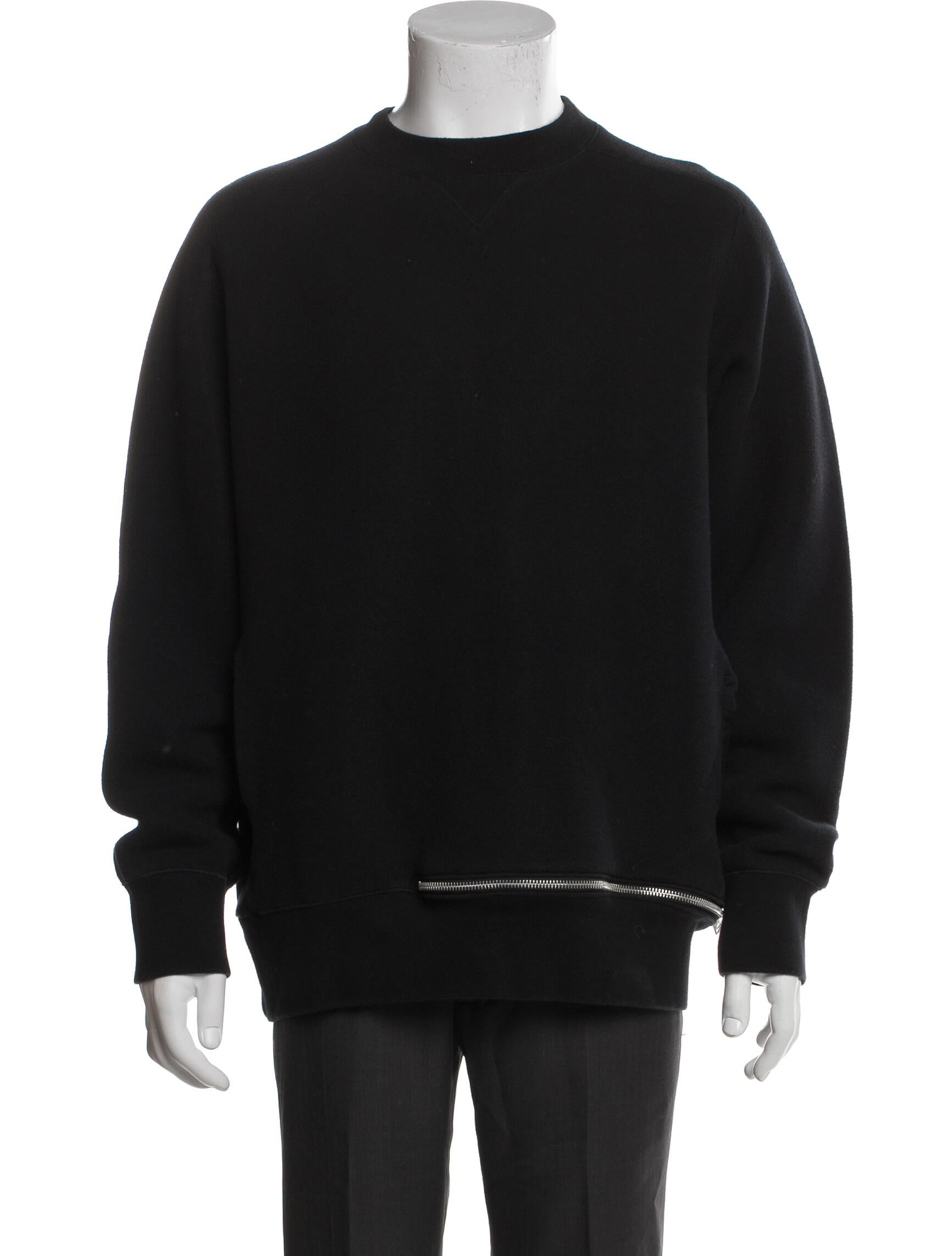 Sacai Crew Neck Long Sleeve Sweatshirt