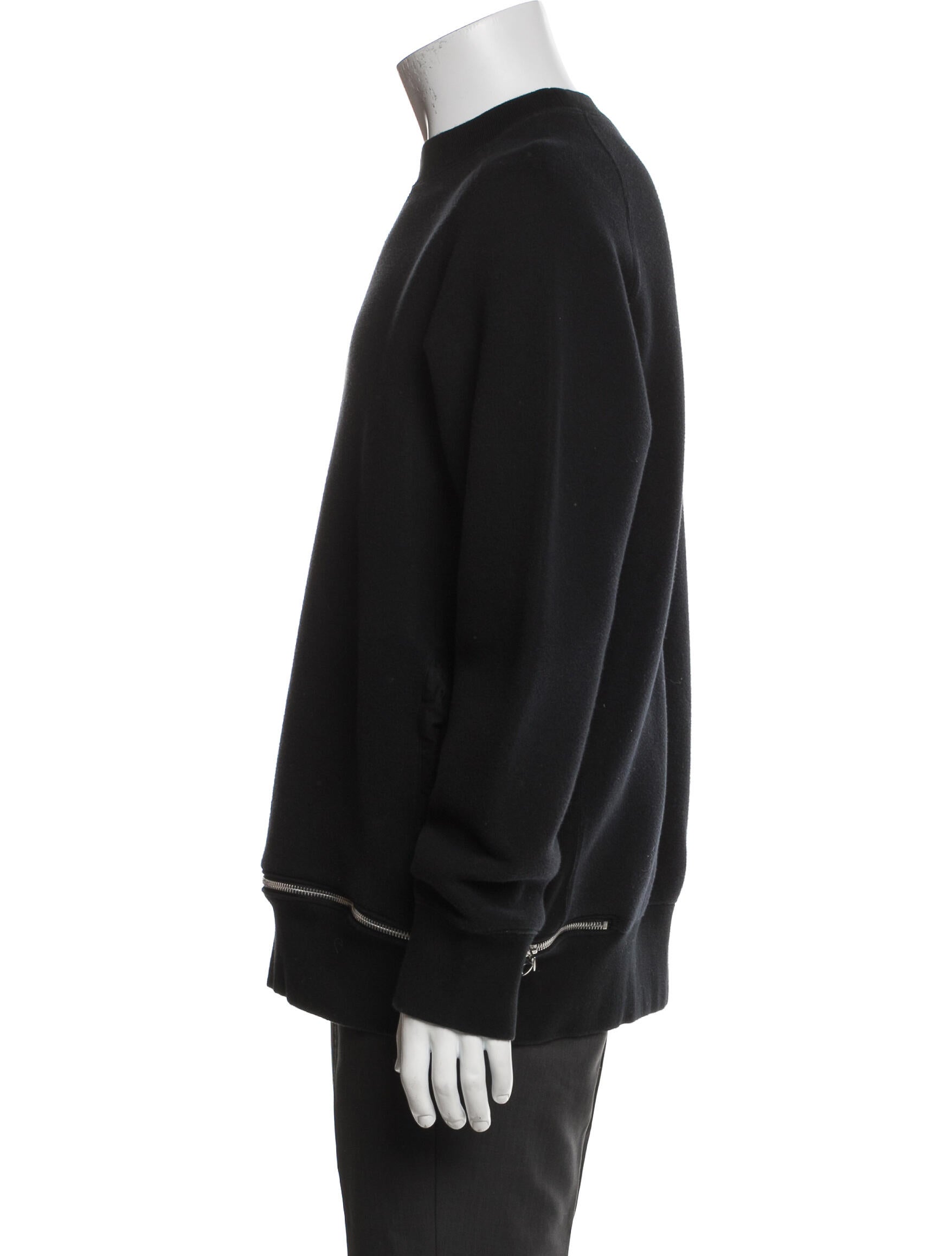 Sacai Crew Neck Long Sleeve Sweatshirt