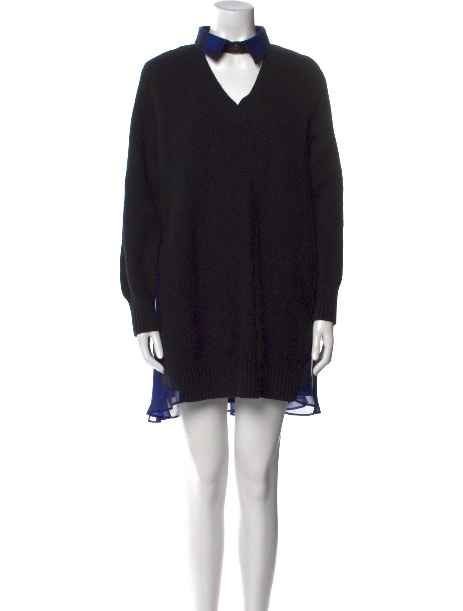 Sacai Wool Mini Dress