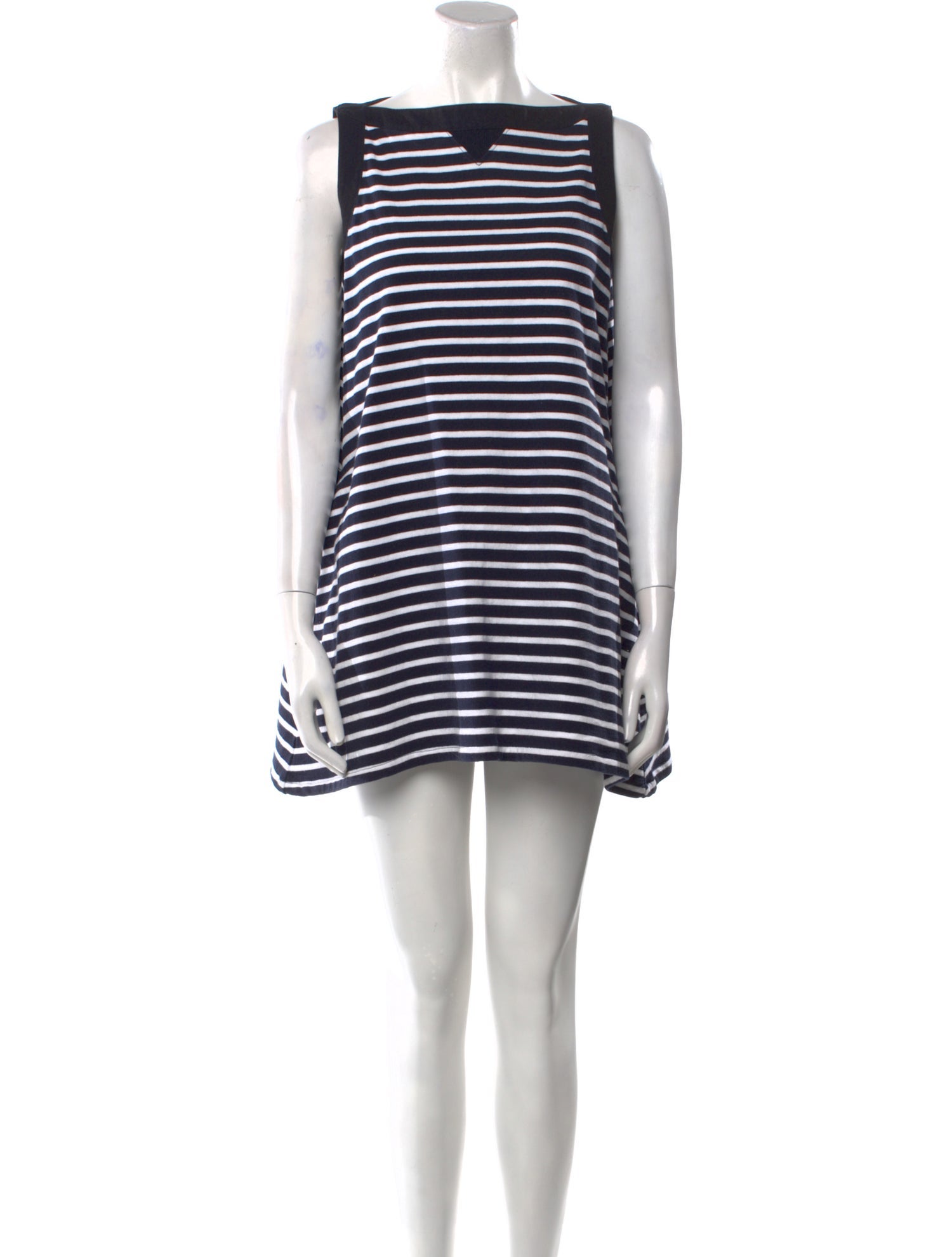 Sacai Striped Mini Dress