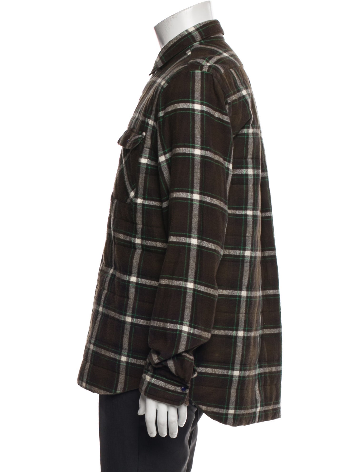 Sacai Plaid Print Jacket