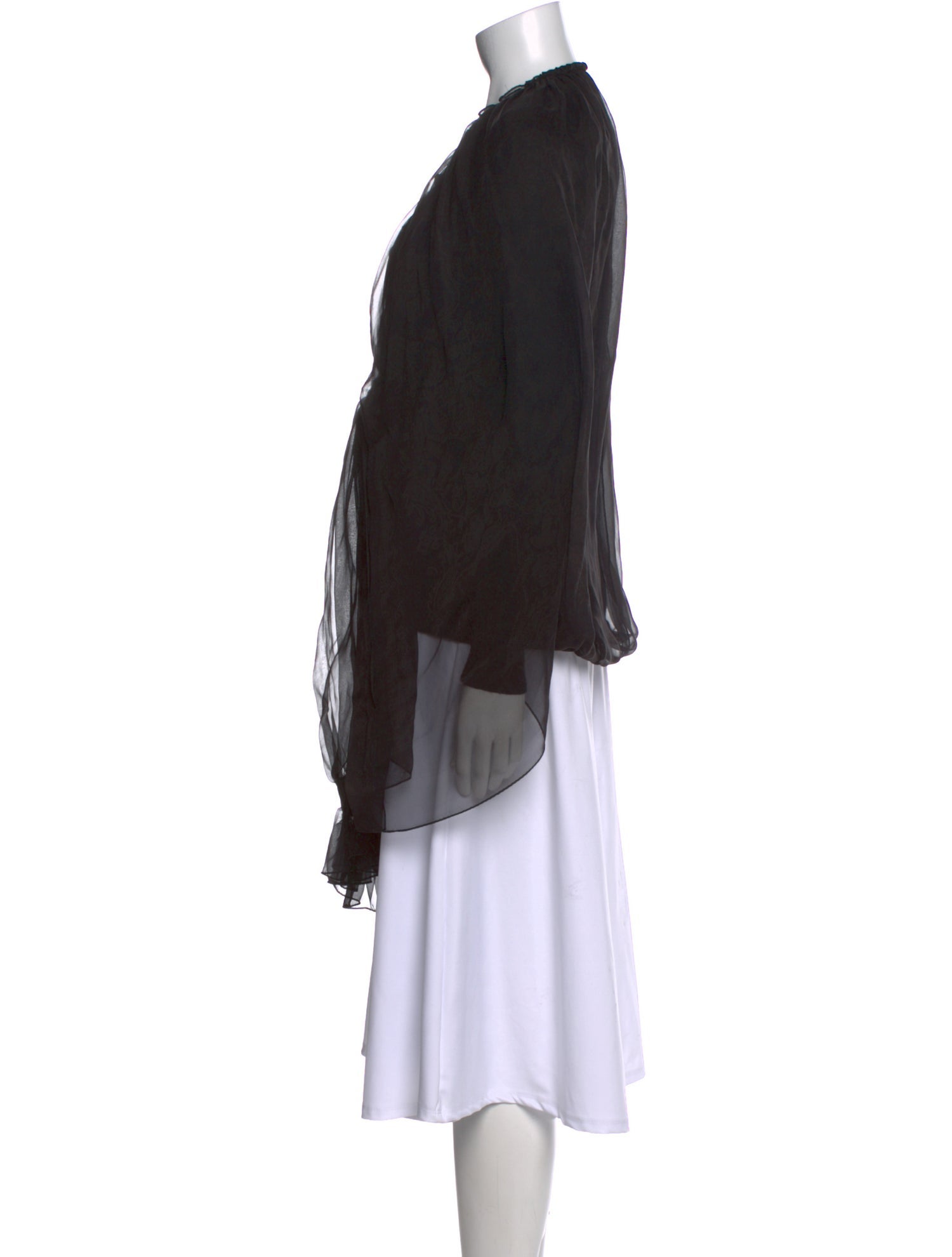 Sacai Cashmere V-Neck Sweater