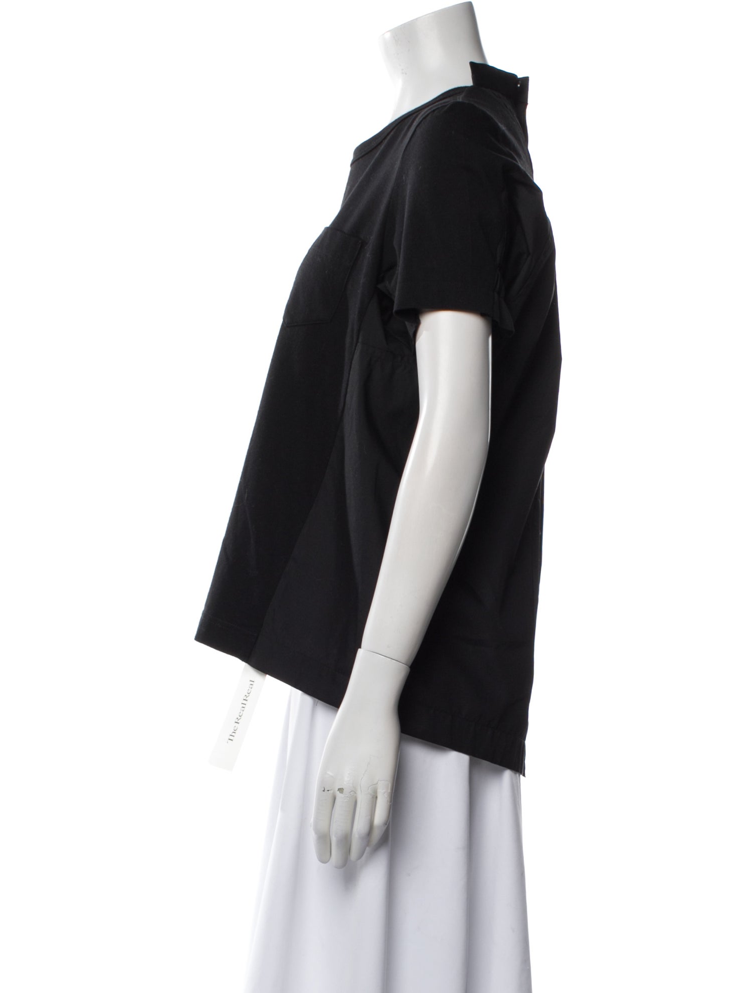 Sacai Crew Neck Short Sleeve T-Shirt