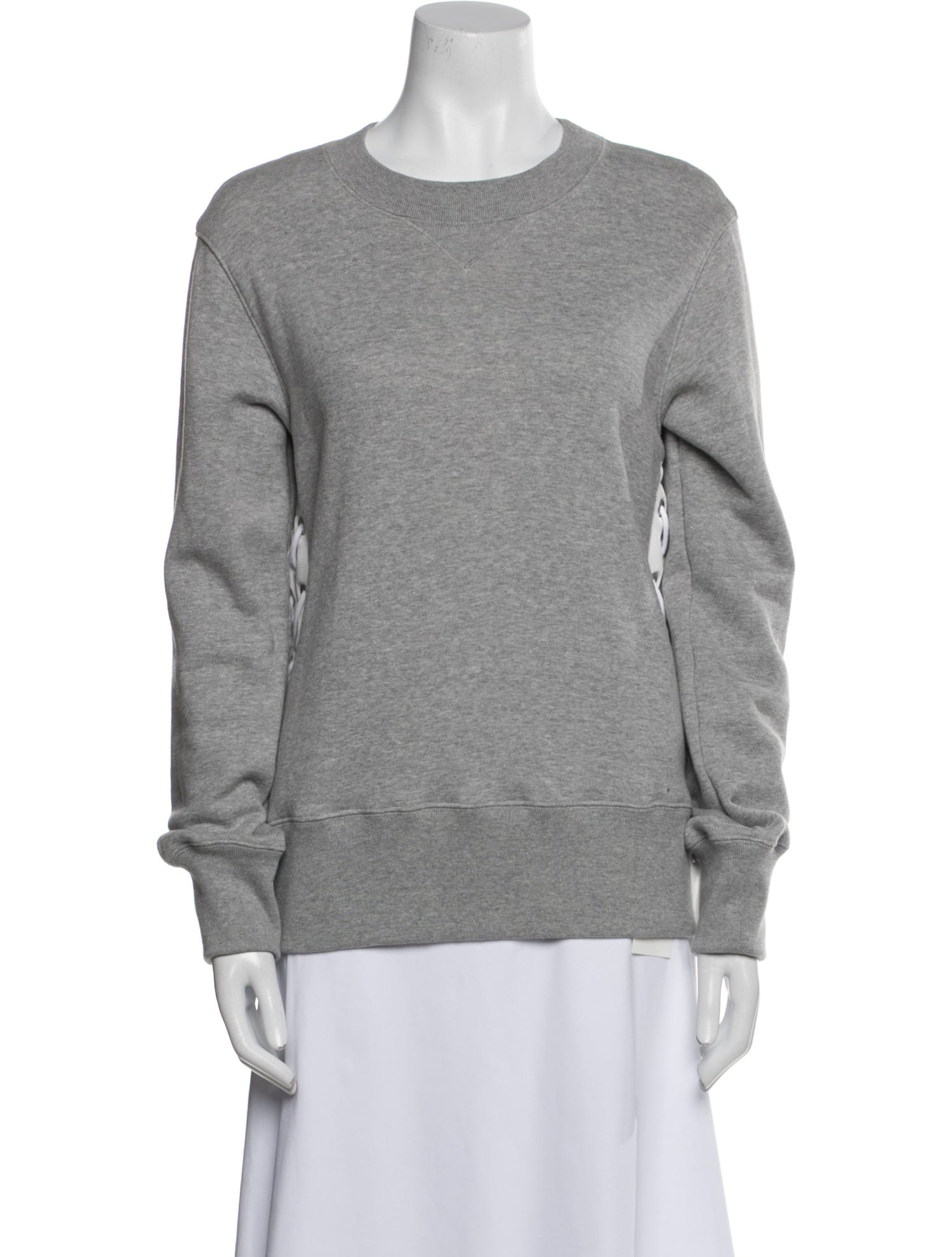 Sacai Crew Neck Long Sleeve Sweatshirt