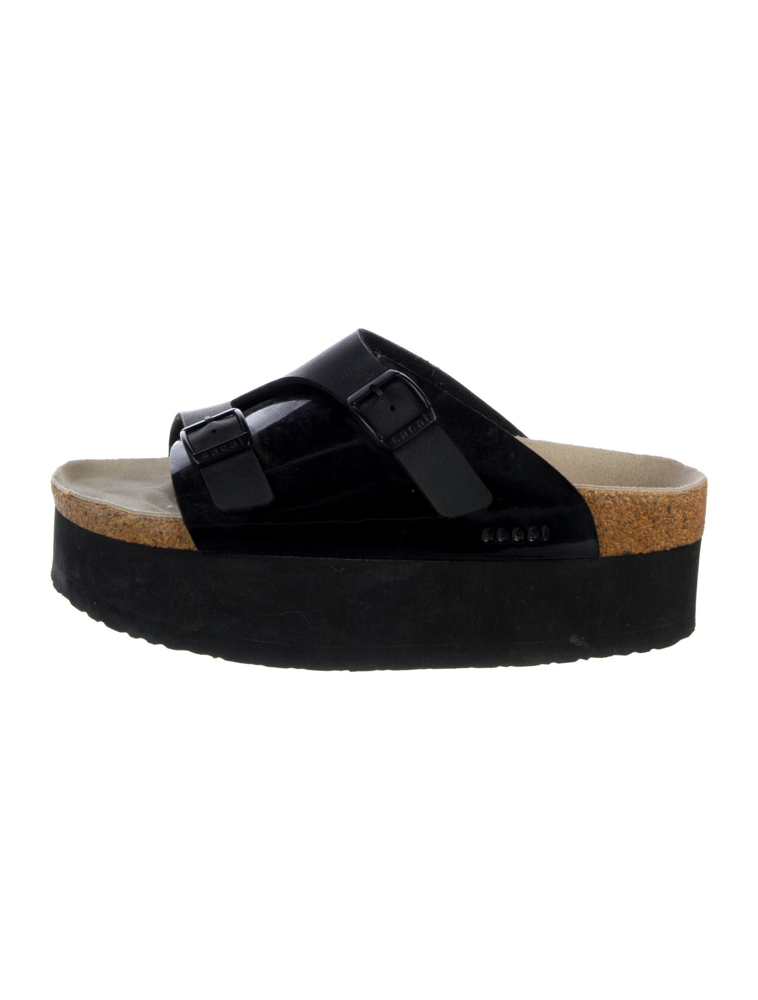 Sacai Patent Leather Mules