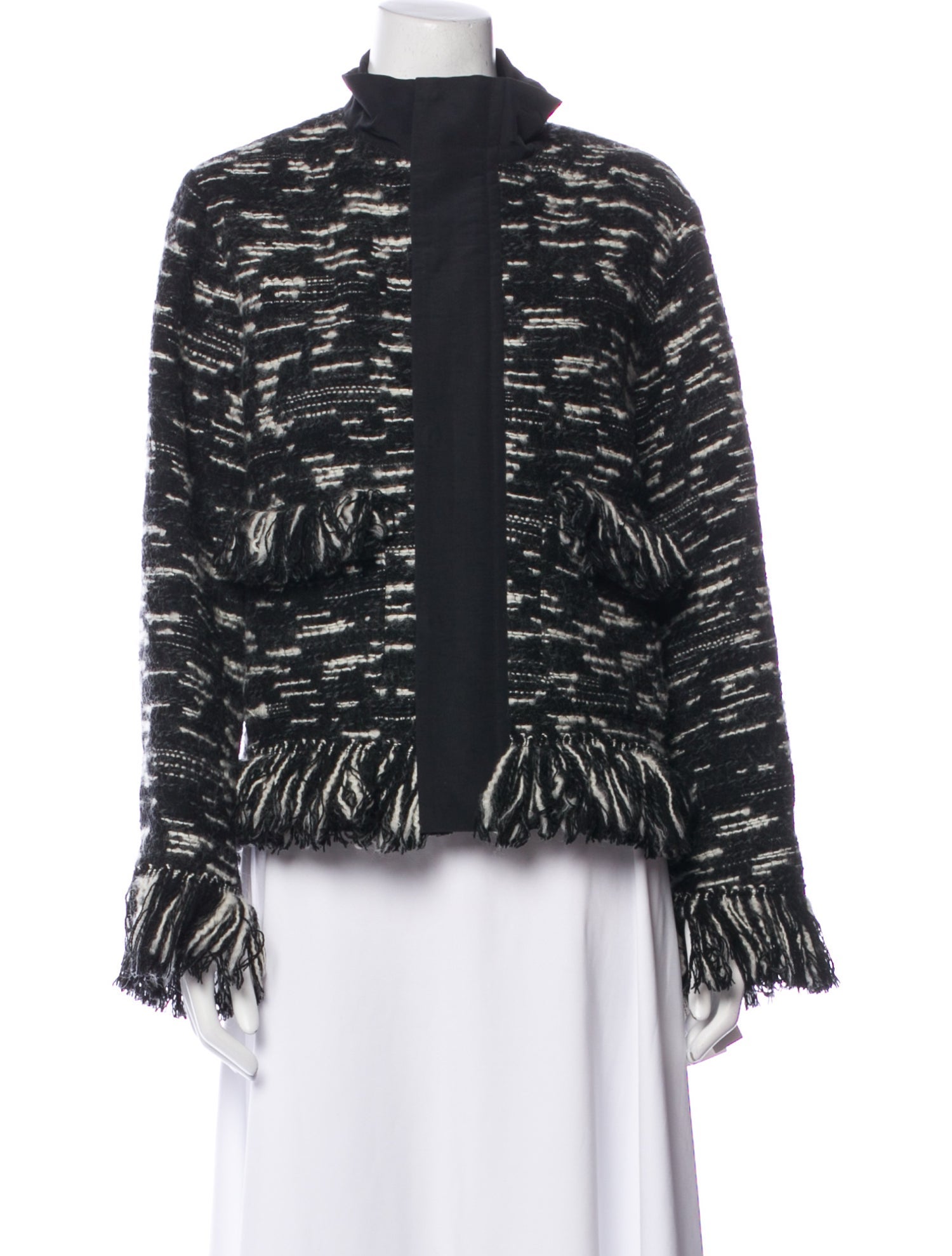 Sacai Wool Tweed Pattern Evening Jacket w/ Tags