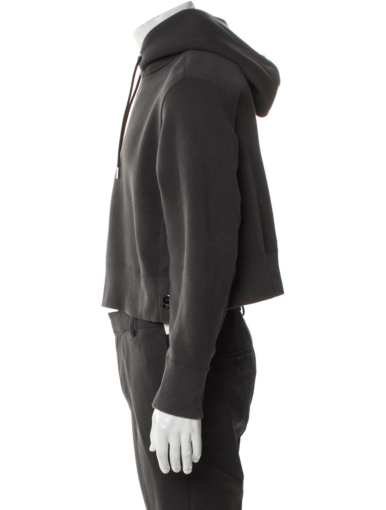 Sacai Crew Neck Long Sleeve Hoodie